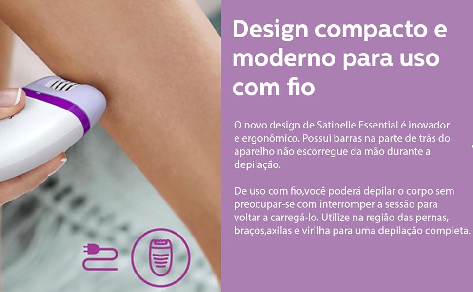 Depilador Elétrico Philips Satinelle Essential